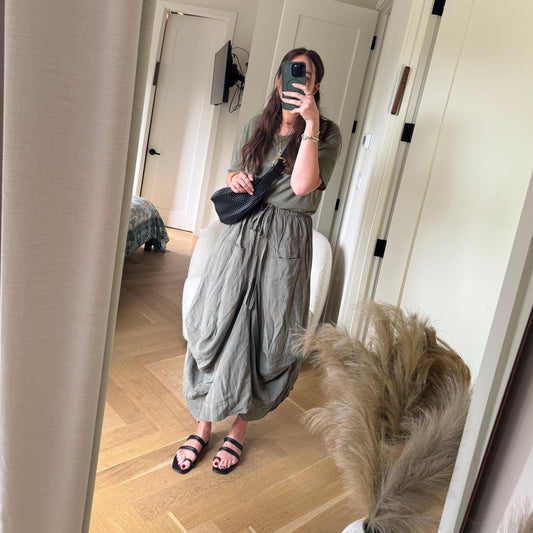 Sandals.