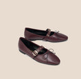 Load image into Gallery viewer, Como Buckle - Wine Leather