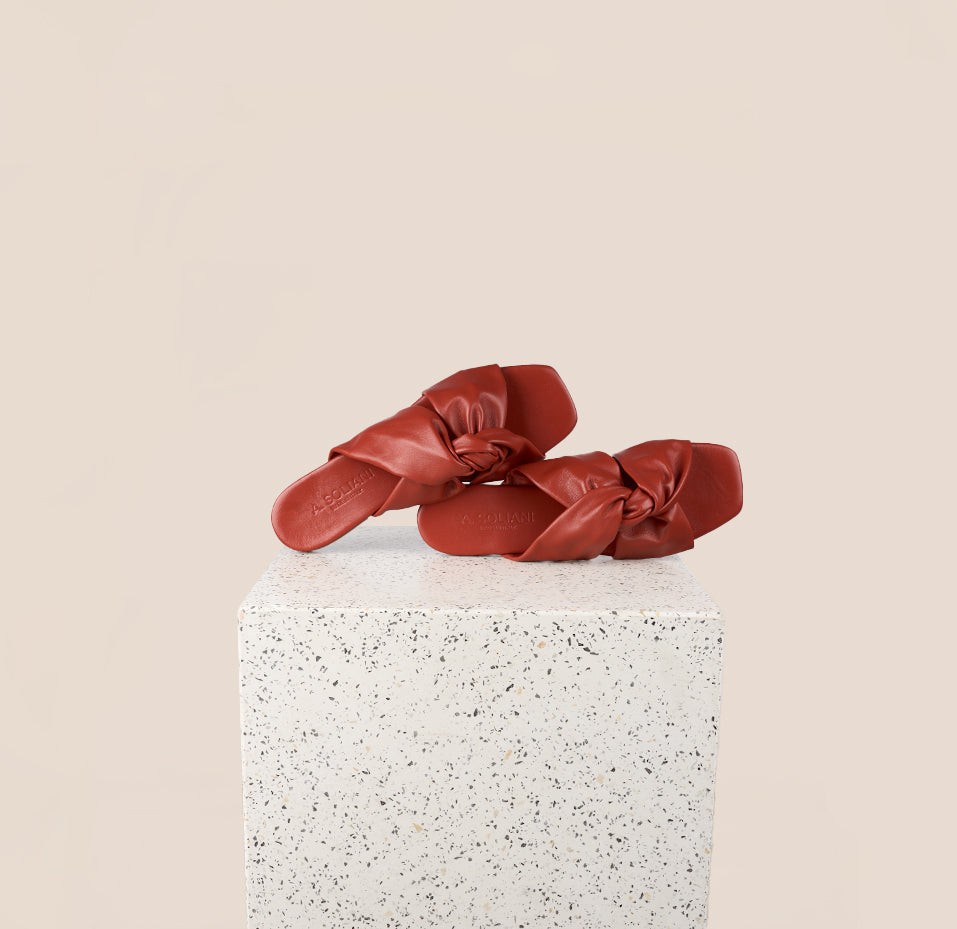 Sandals.