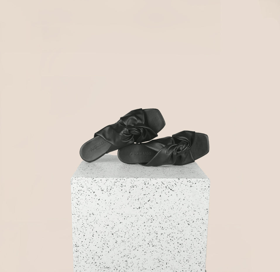 Sandals.