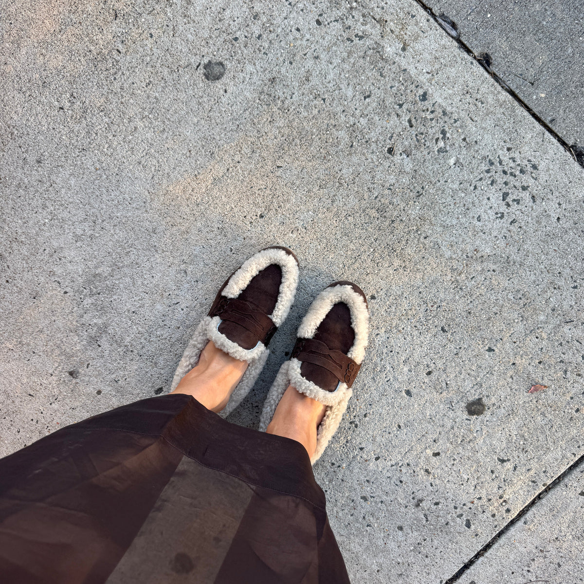 Lodi - Chocolate Suede/Shearling