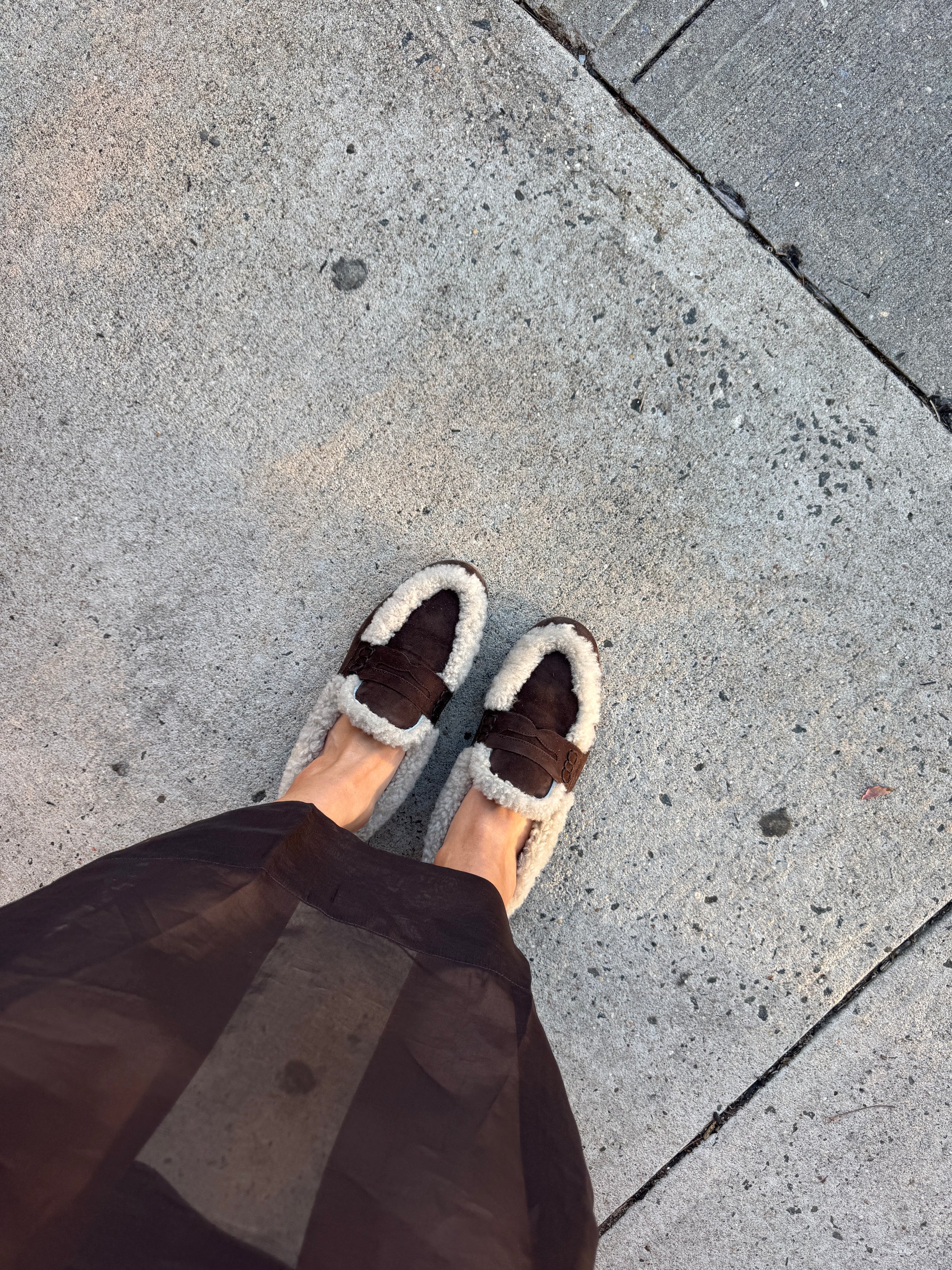 Lodi - Chocolate Suede/Shearling
