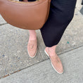 Load image into Gallery viewer, Lisa Slide Sneaker Tassels - Rose Wind
