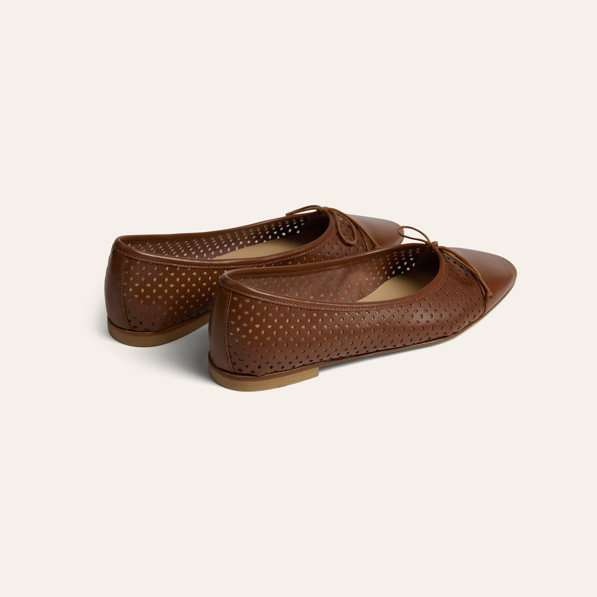 Como - Perforated Cognac