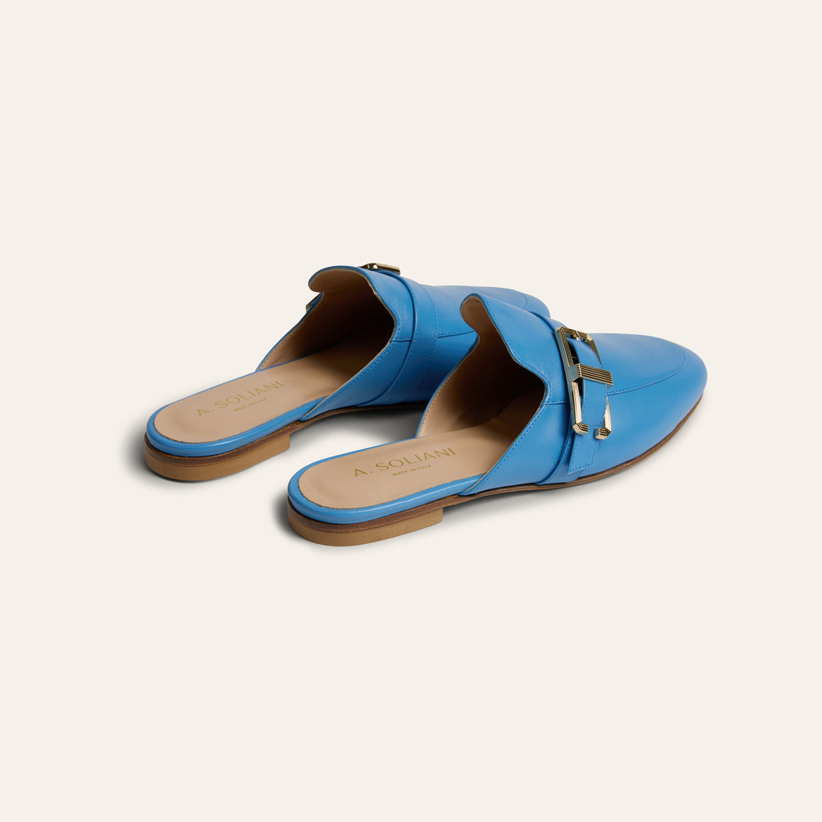 Alba Buckle - Bleu Faience