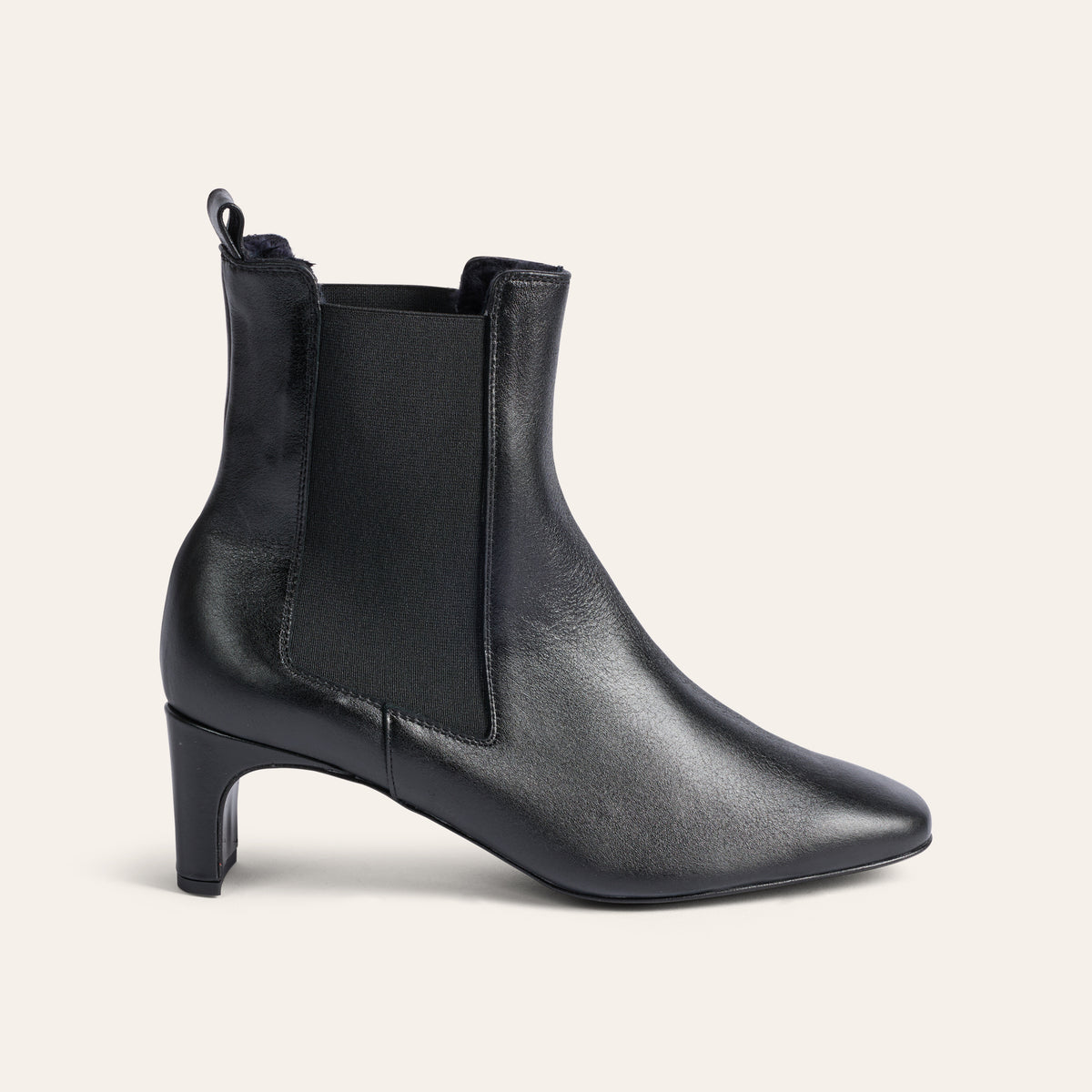 Arona Shearling - Black Mist