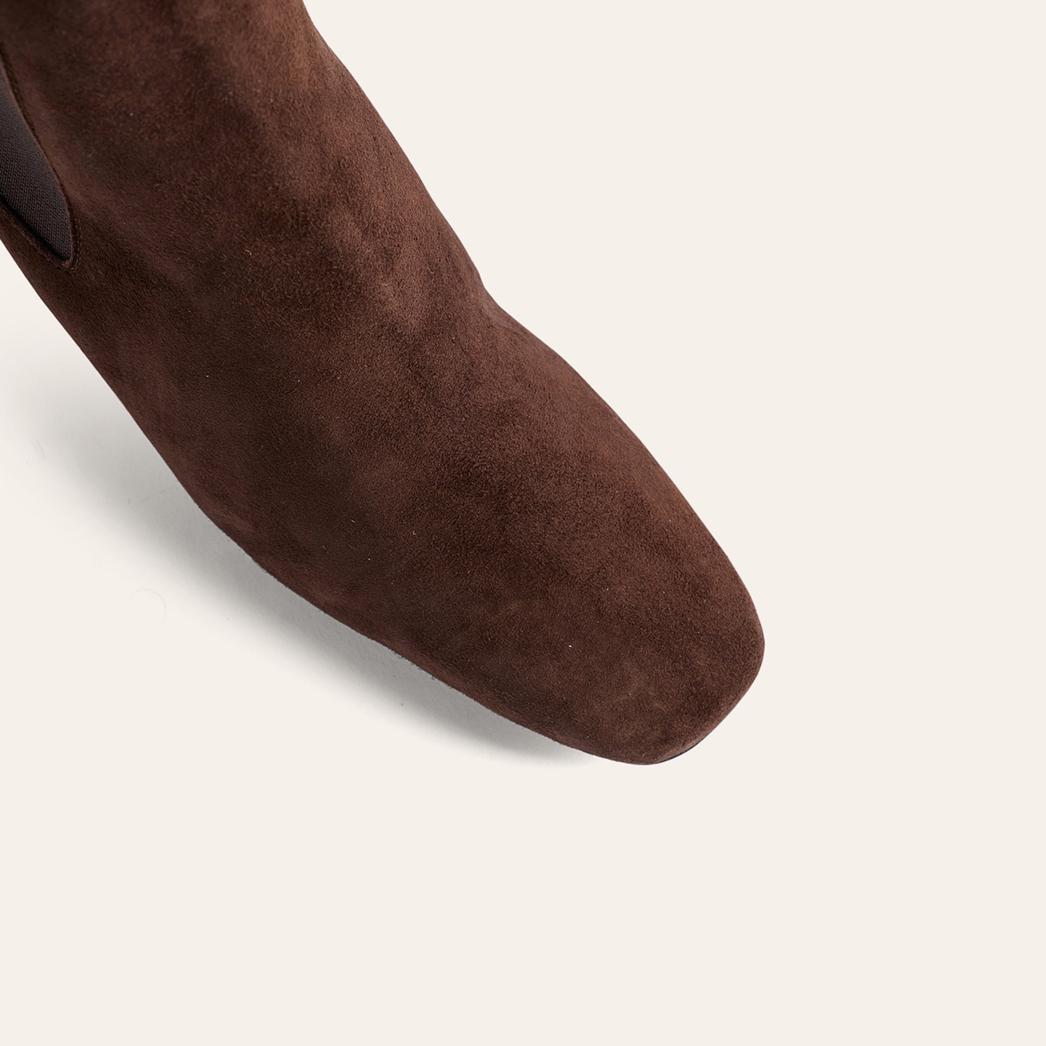 Arona Shearling- Chocolate Suede