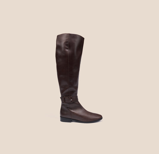 Andria  - Chocolate Leather