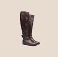 Load image into Gallery viewer, Andria  - Chocolate Leather
