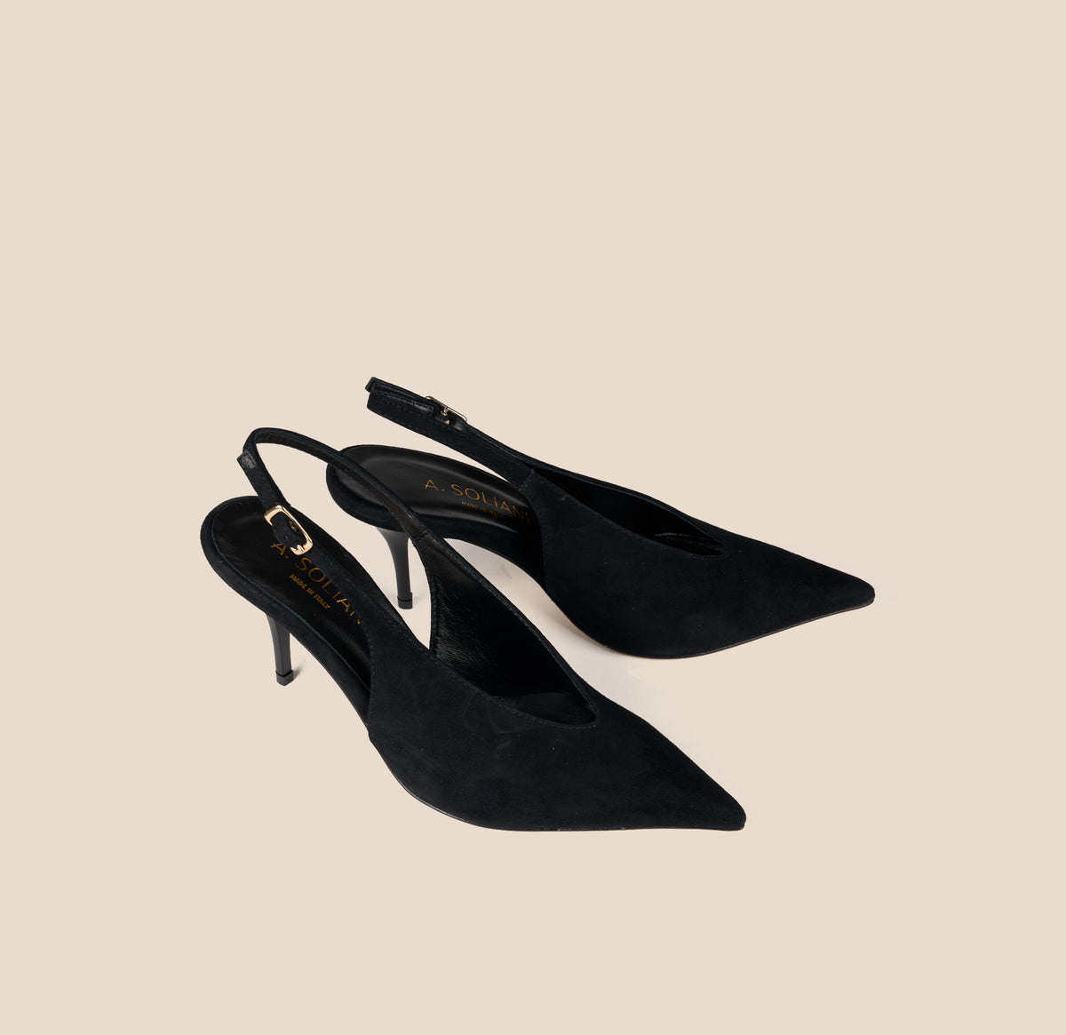 Avola - Black Suede