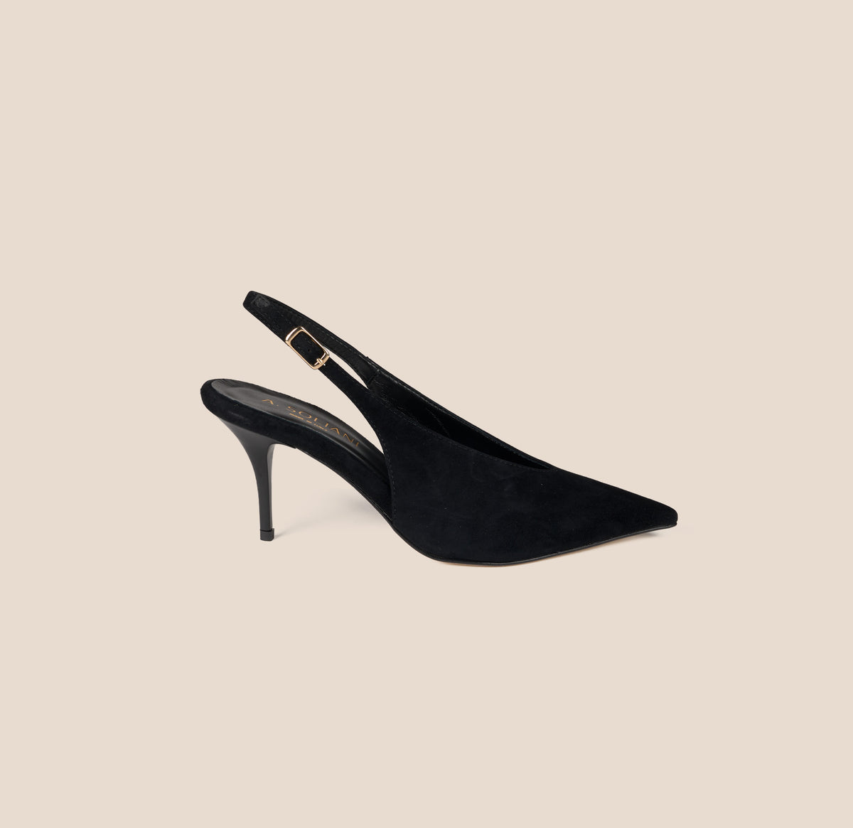 Avola - Black Suede