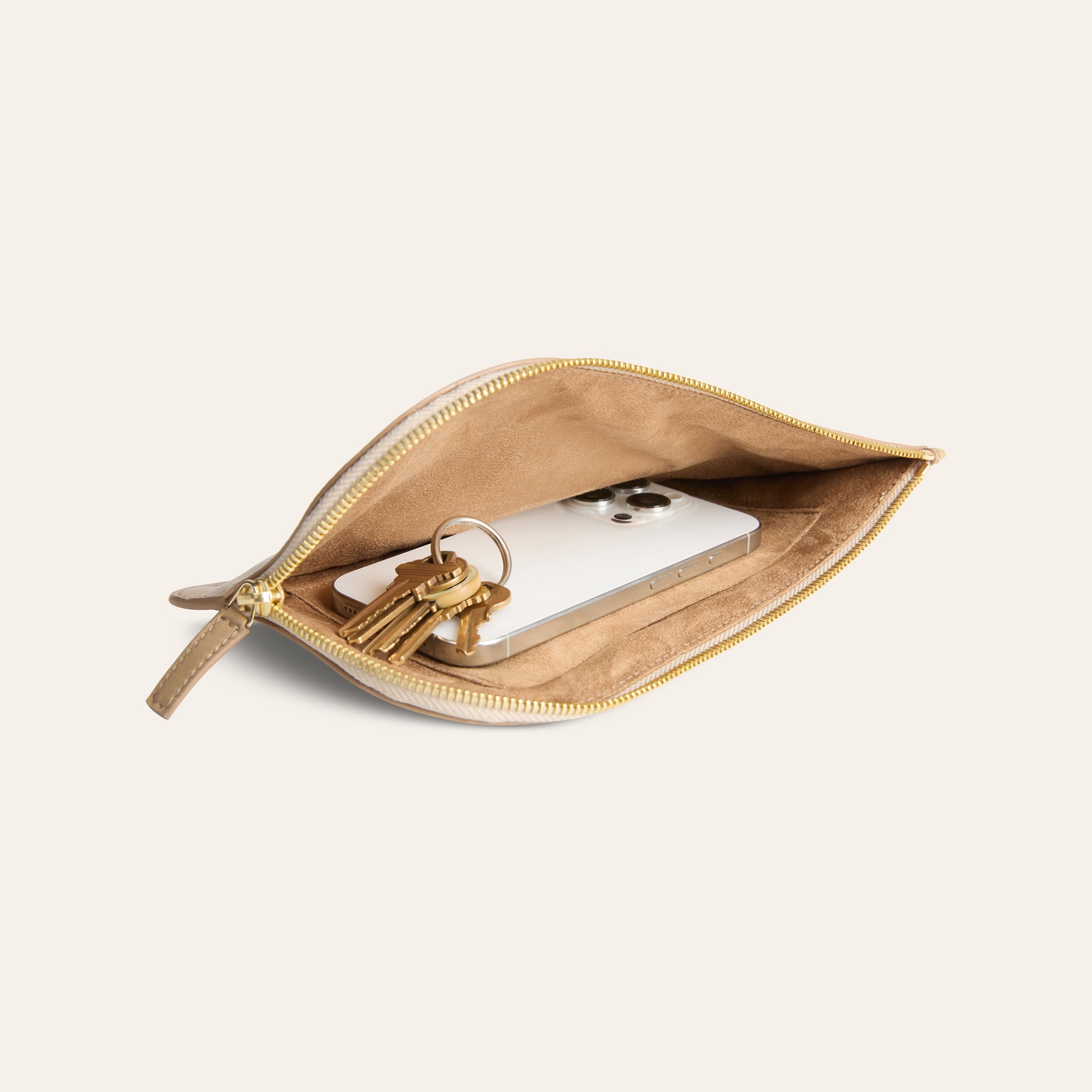 Crossover Bag - Light Taupe