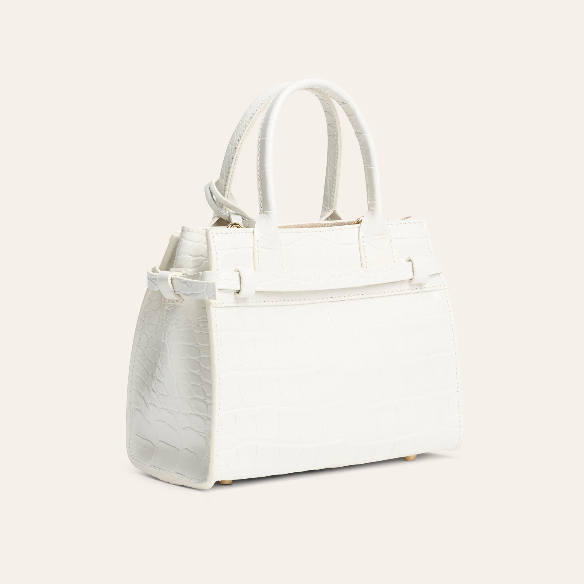 Mini Brera - Ivory Croc