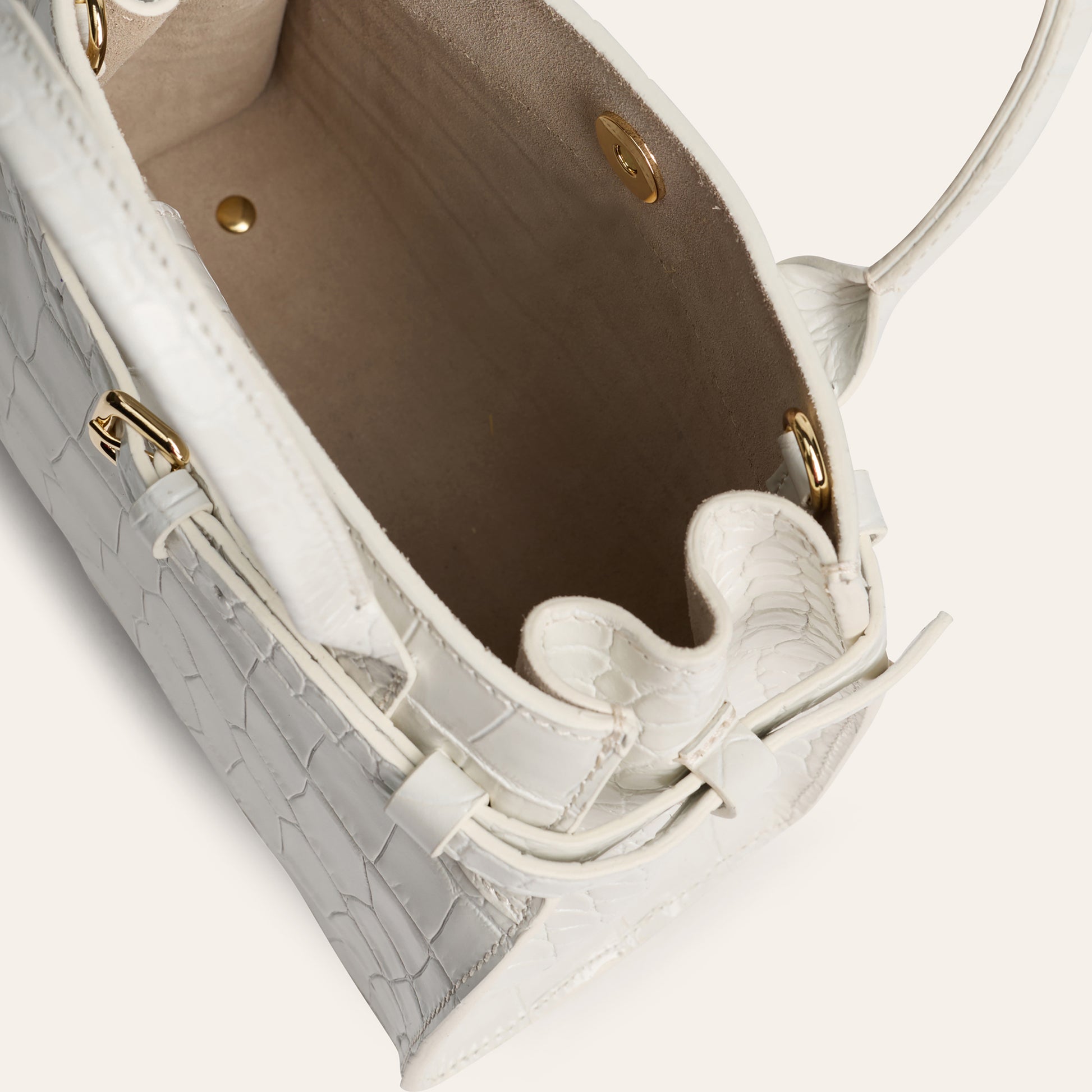 Mini Brera - Ivory Croc