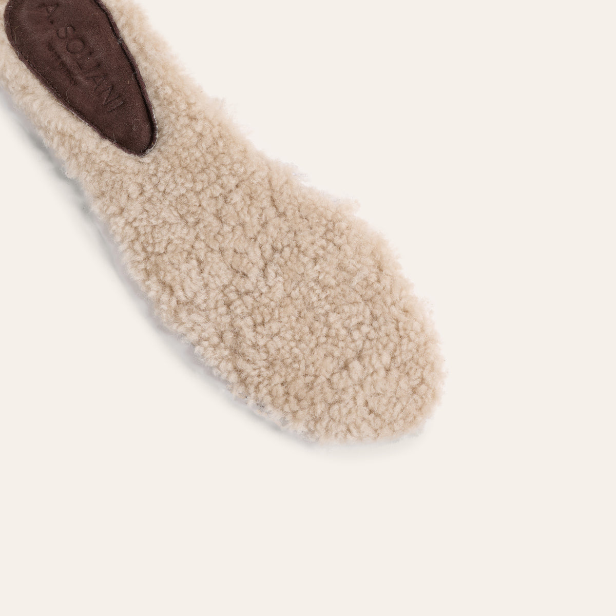 Barca Shearling - Chocolate suede