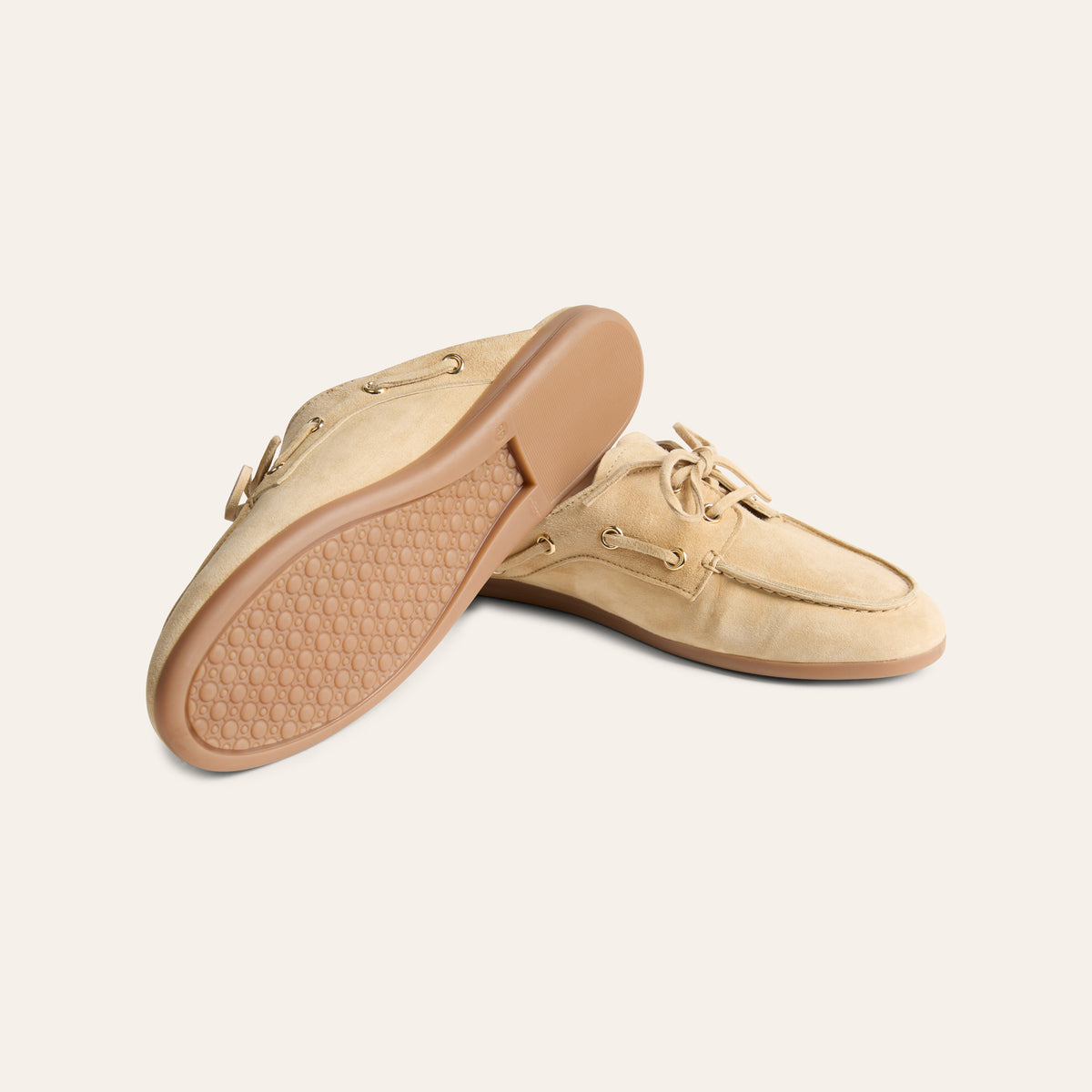 Barca Slide - Sand Suede