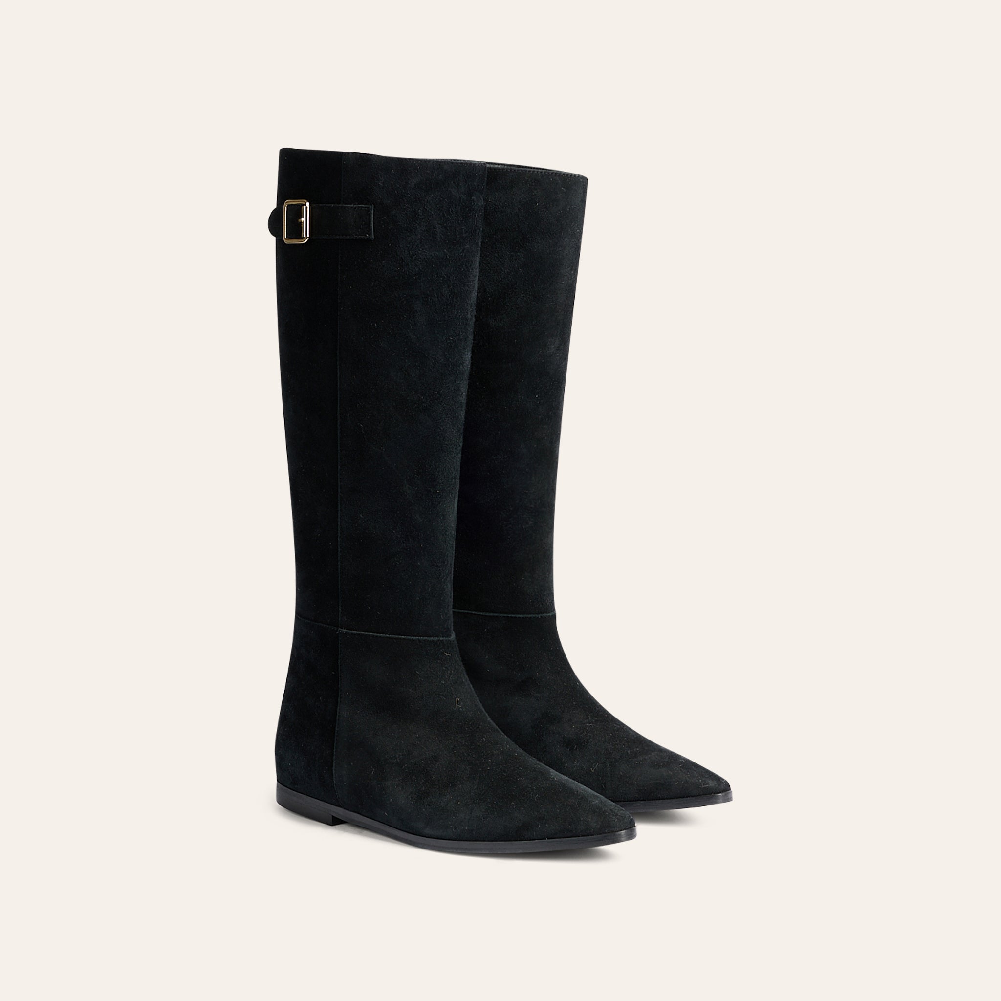 Bergamo Black Suede