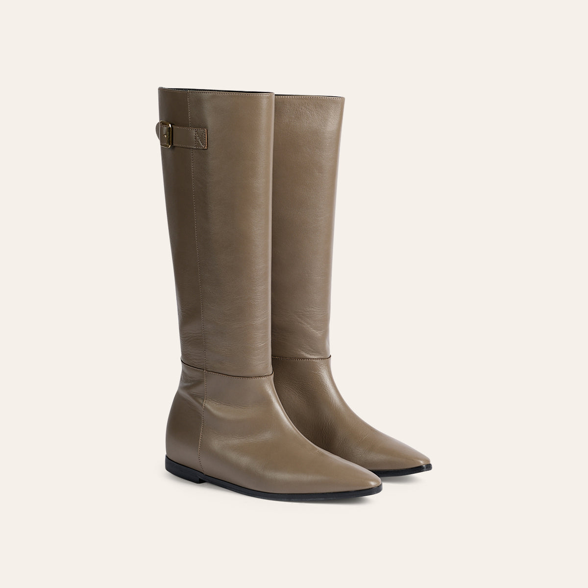 Bergamo Taupe Leather