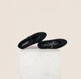 Load image into Gallery viewer, Bari Black Suede Front 
