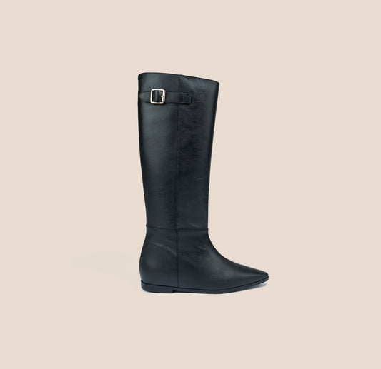Bergamo - Black Leather