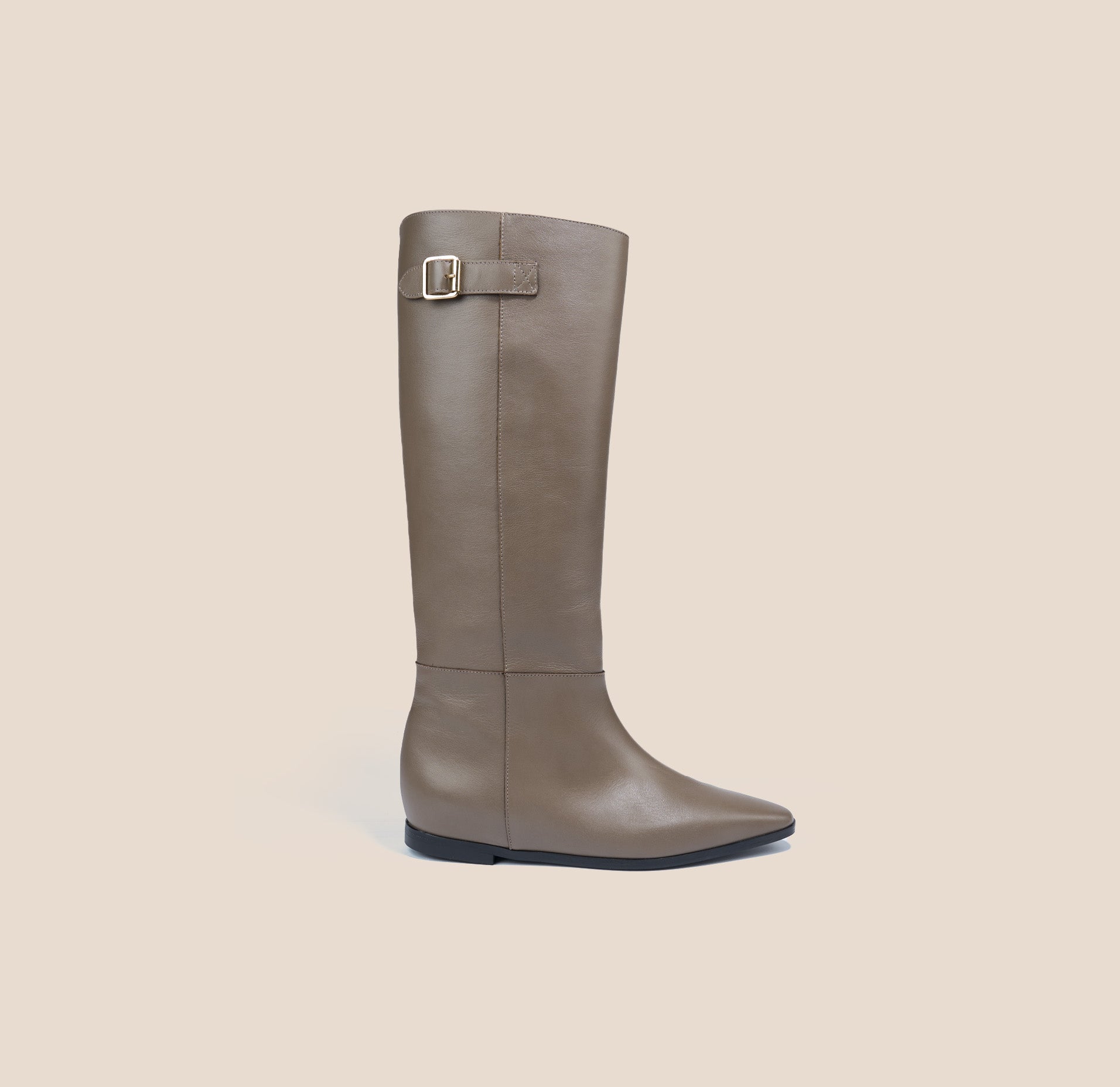 Bergamo Taupe Leather