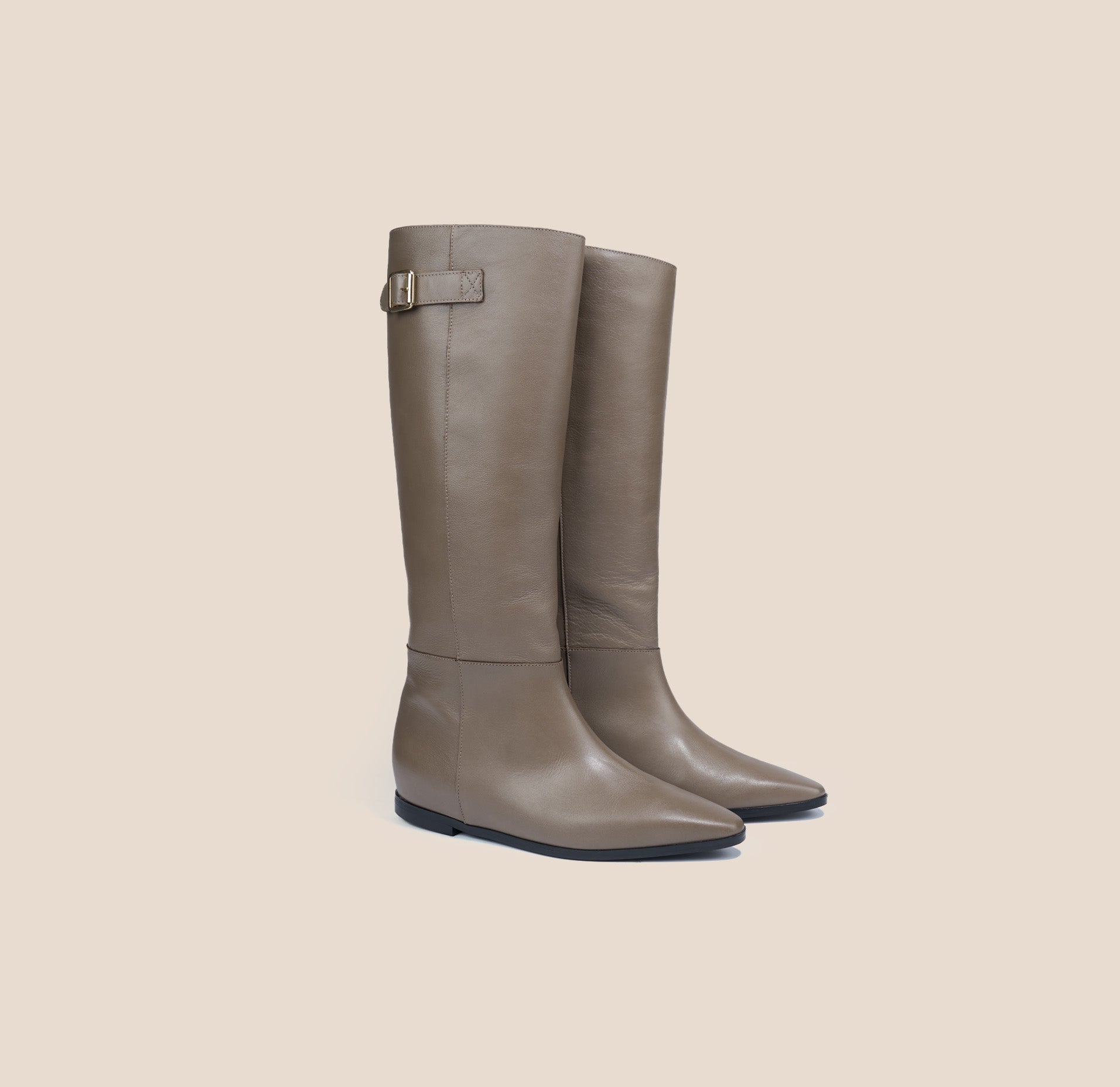 Bergamo Taupe Leather