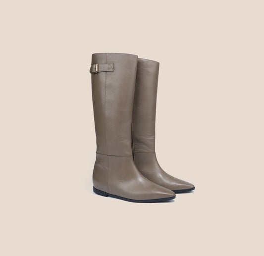 Bergamo Taupe Leather