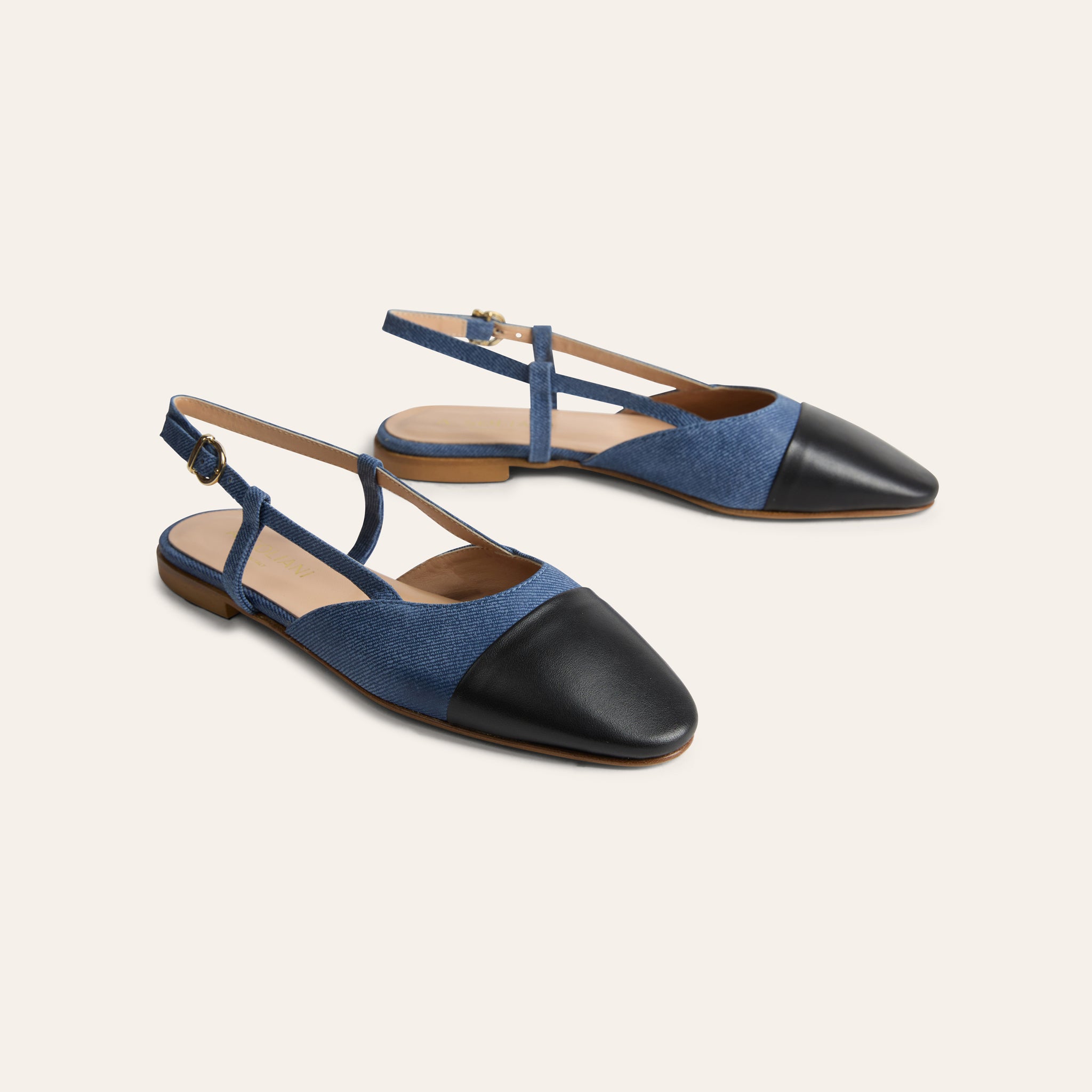 Capri - Denim/Black
