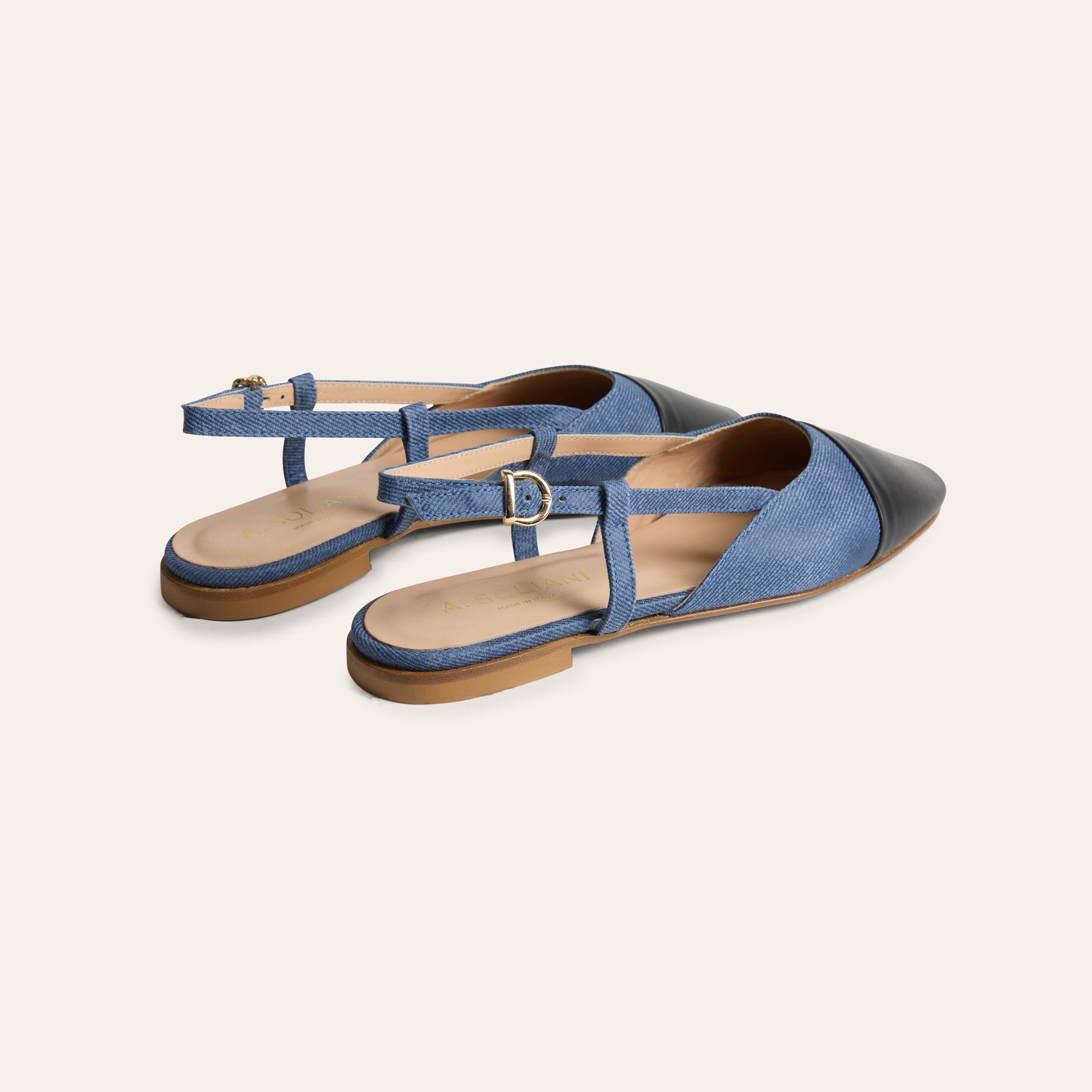 Capri - Denim/Black