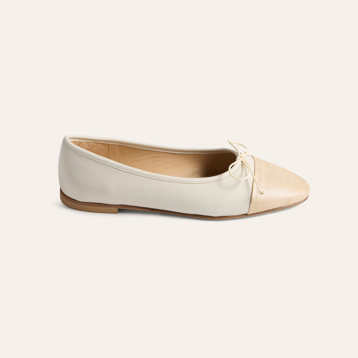 Como - Ivory/Gold Alike