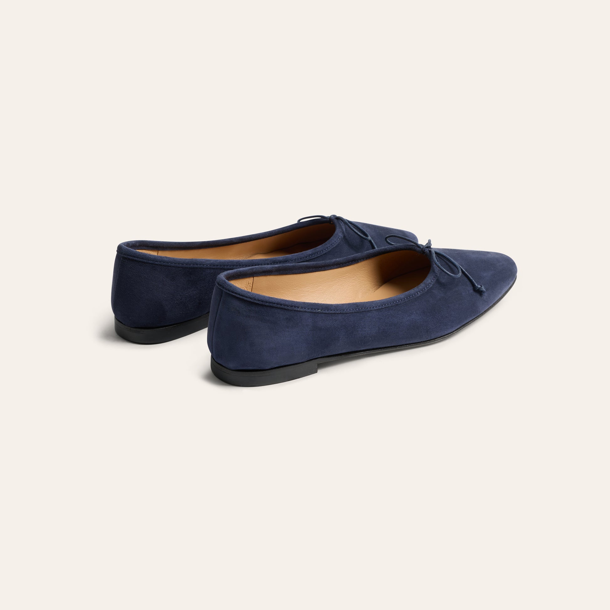 Como - Navy Blue Suede
