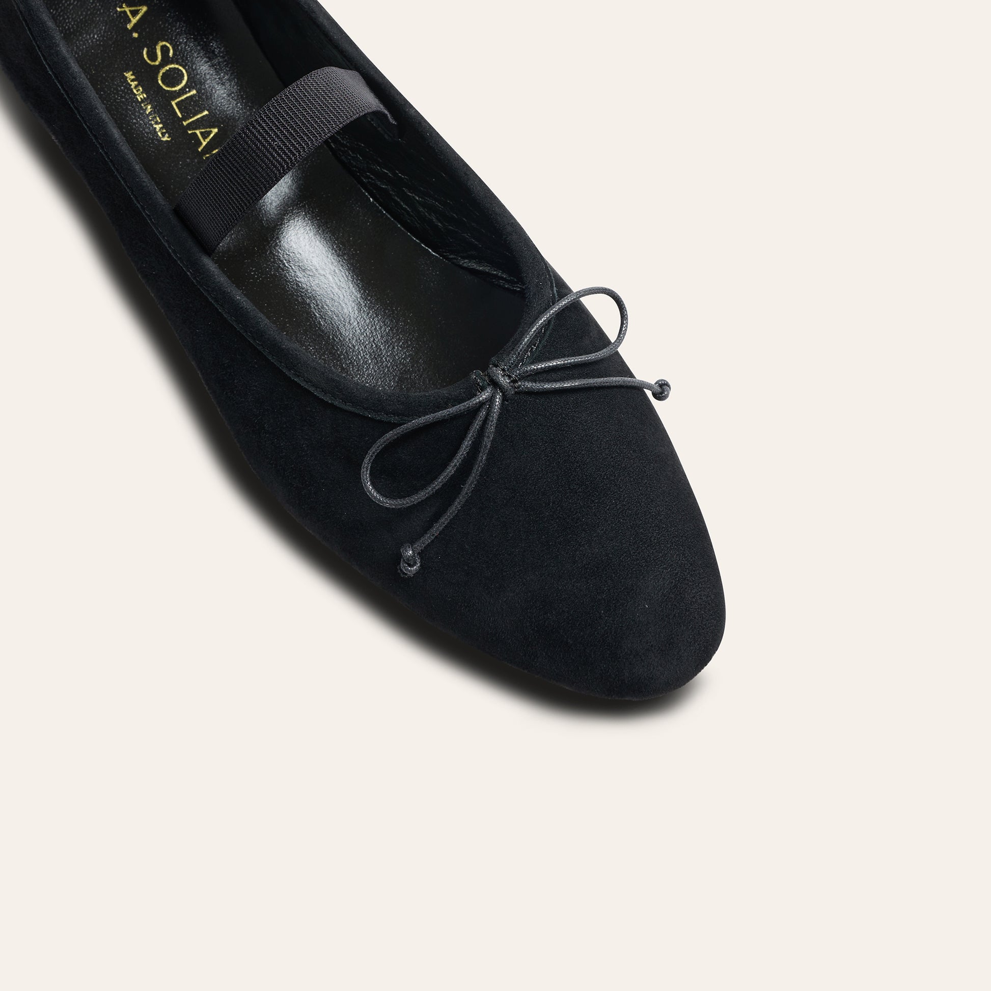 Como Strap - Black Suede