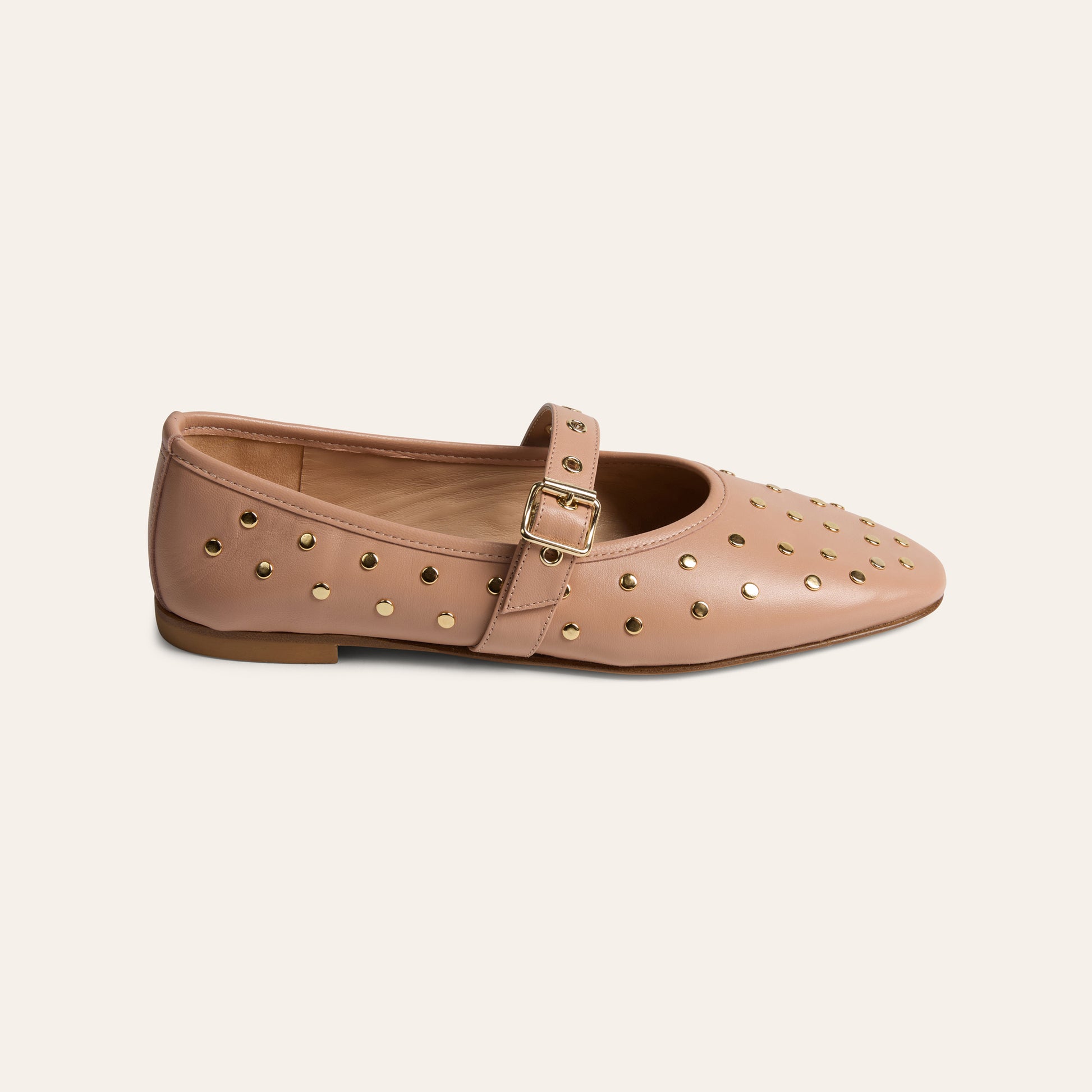 Como Buckle - Nude Studs