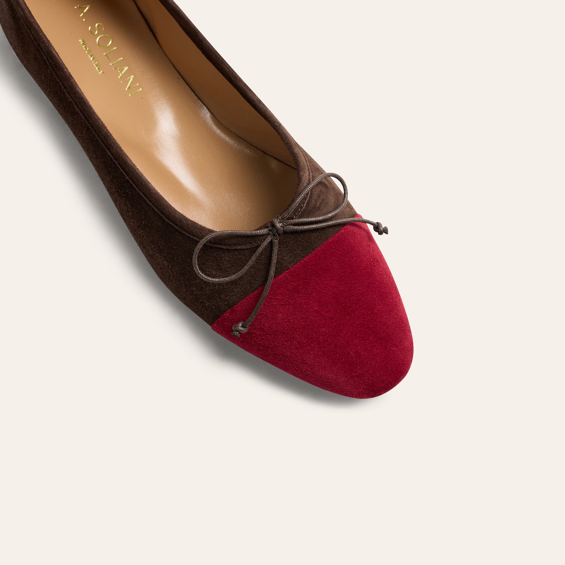 Como - Chocolate Suede/Sangria