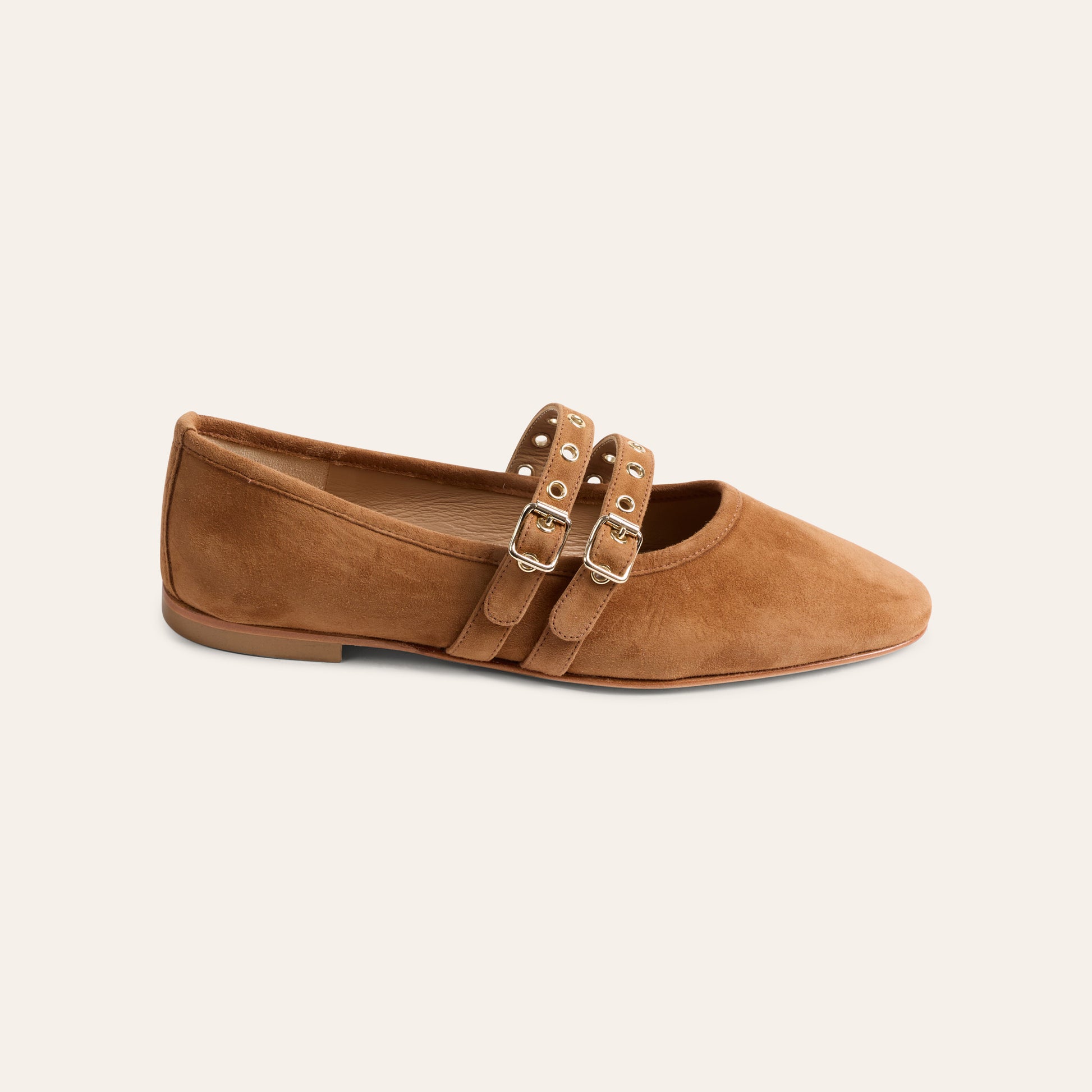 Como 2 Buckle - Amaretto Suede