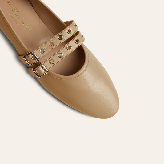 Como 2 Buckle - Light Taupe