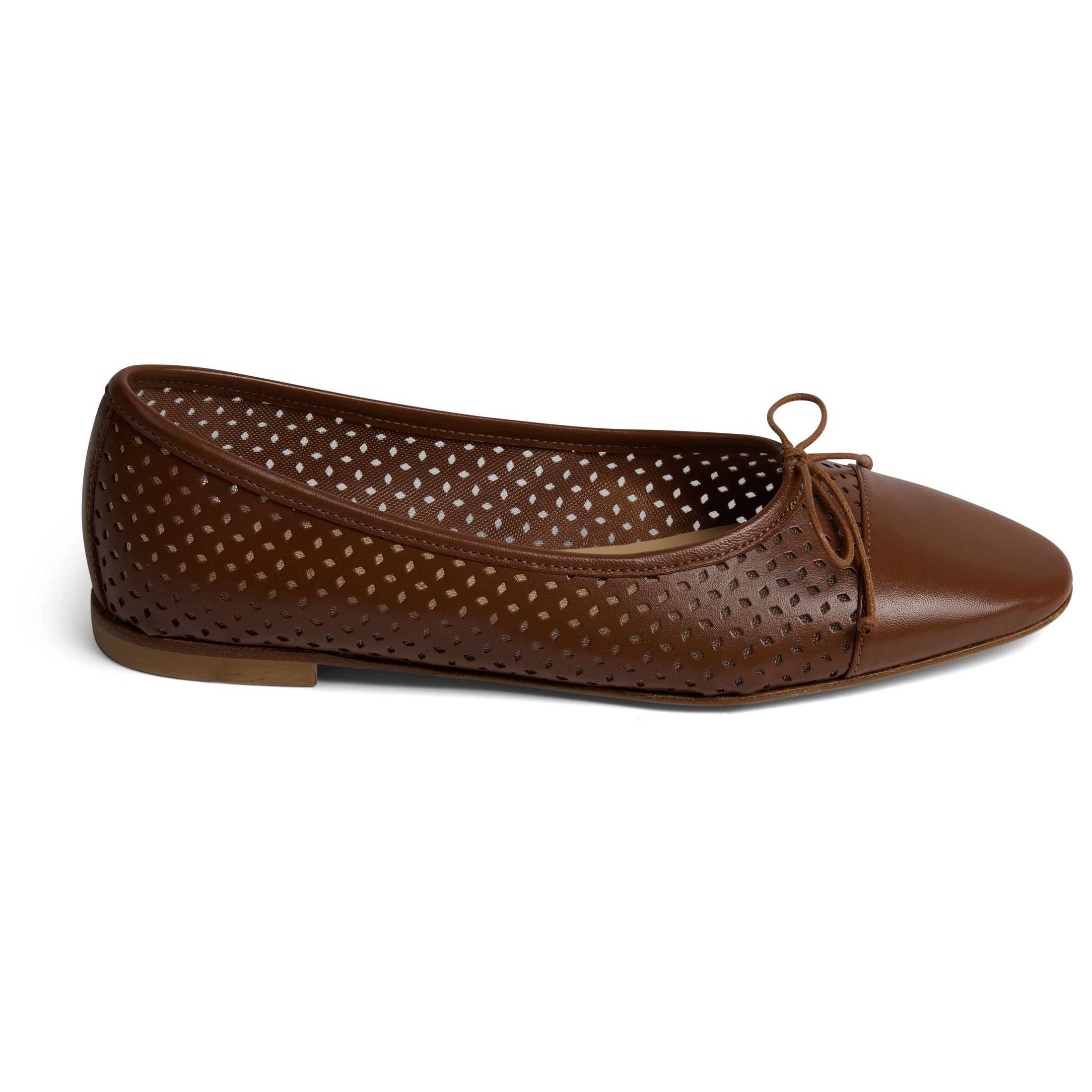 Como - Perforated Cognac