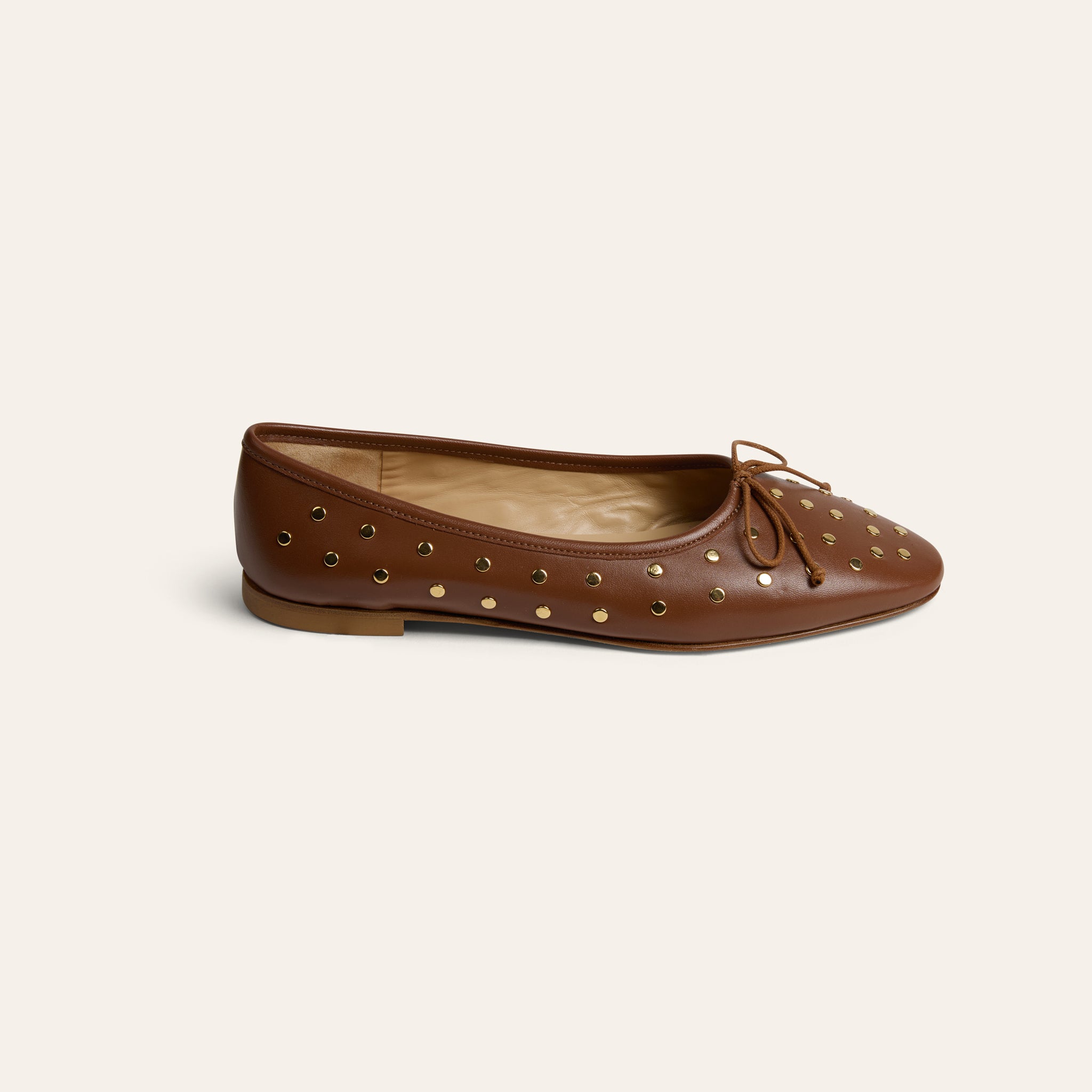 Como Studs Cognac