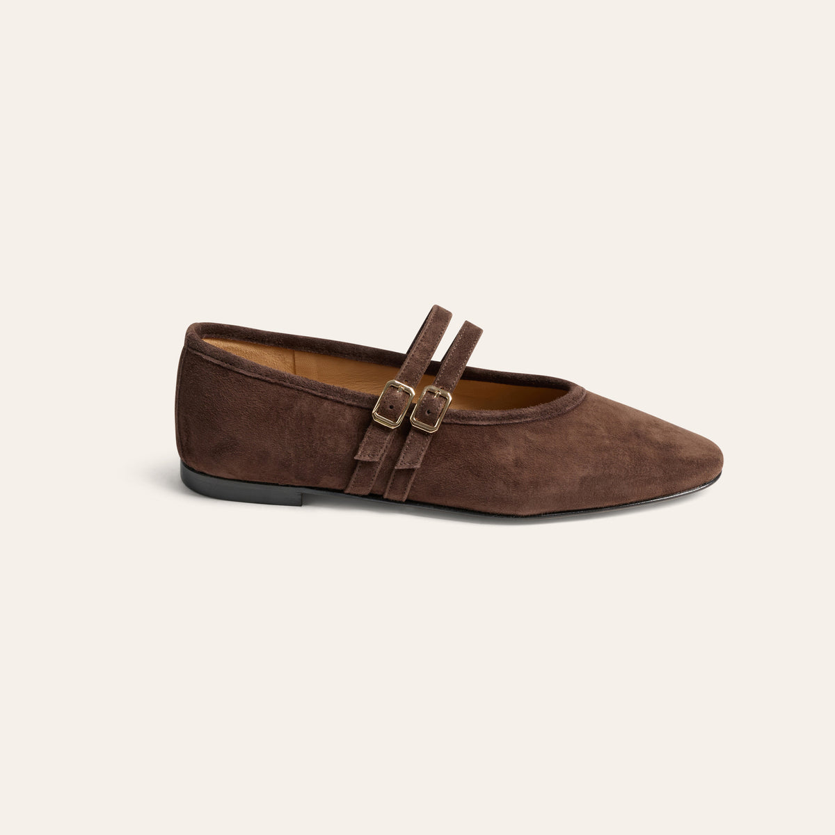 Cori 2 Buckle - Chocolate Suede