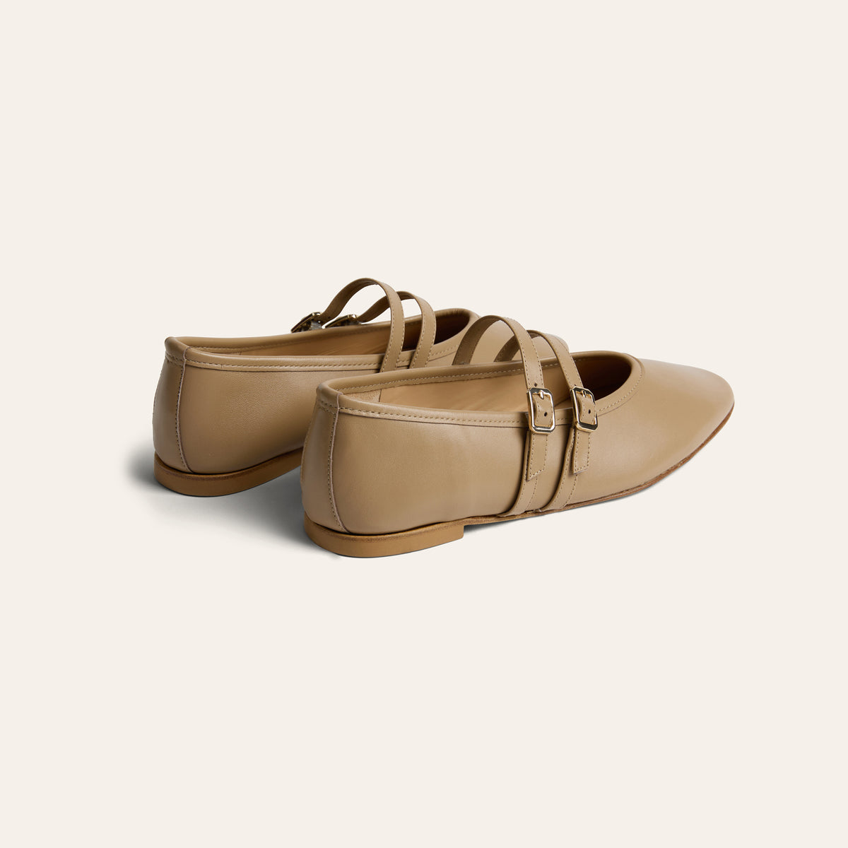 Cori 2 Buckle - Light Taupe