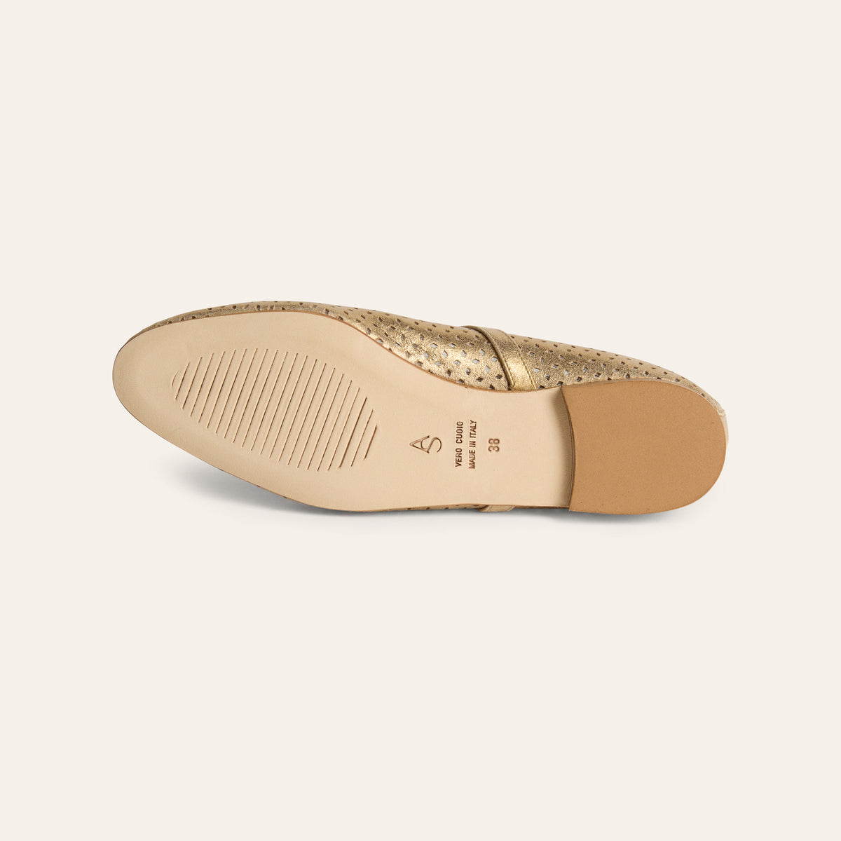 Cori - Perforated Gold Foil