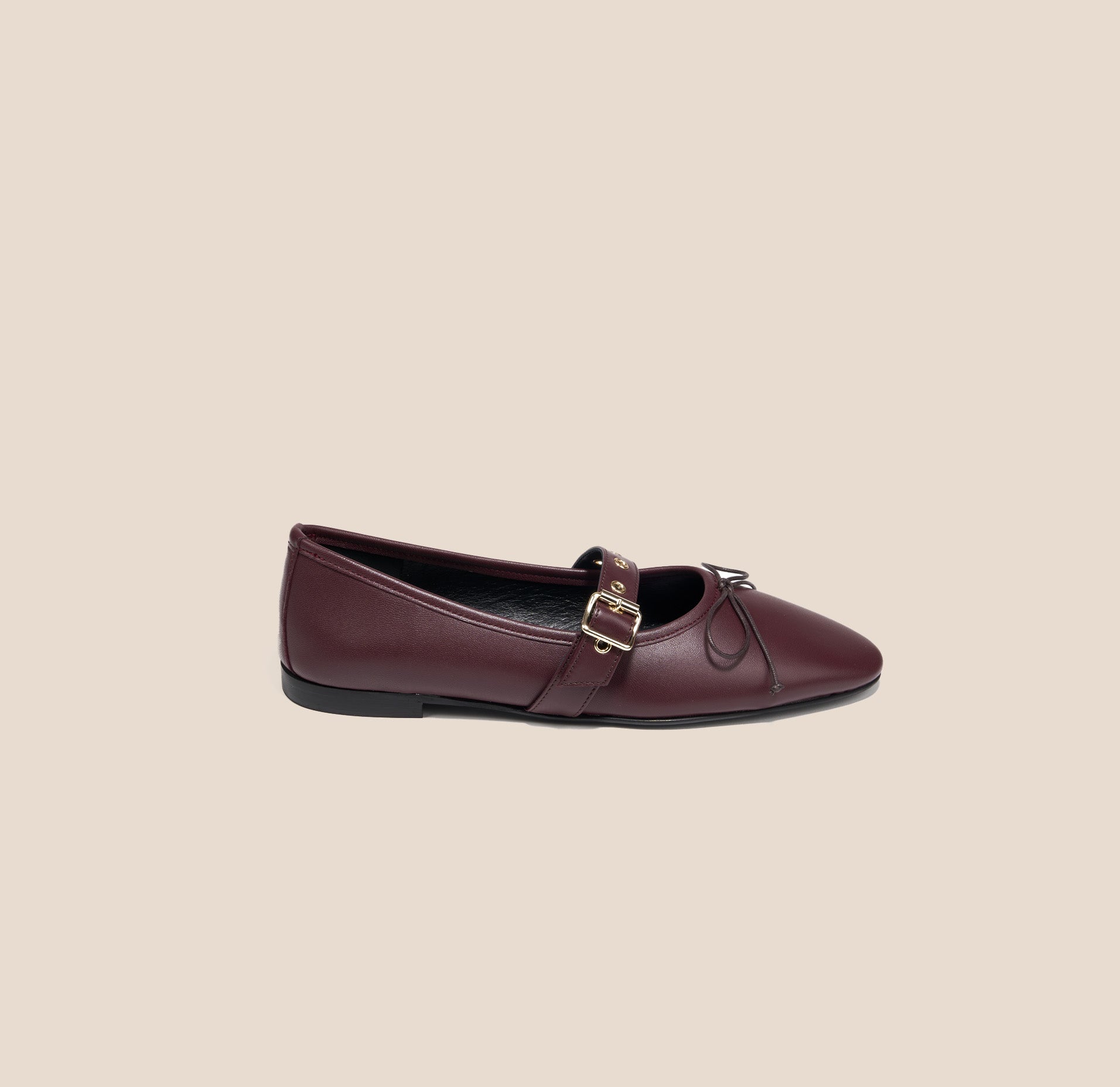 Como Buckle - Wine Leather