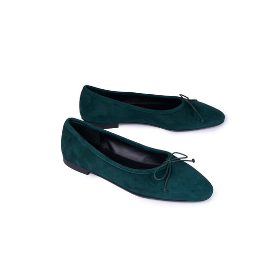 Como - Forest Green Suede
