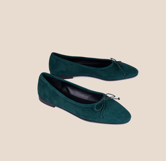 Como - Forest Green Suede