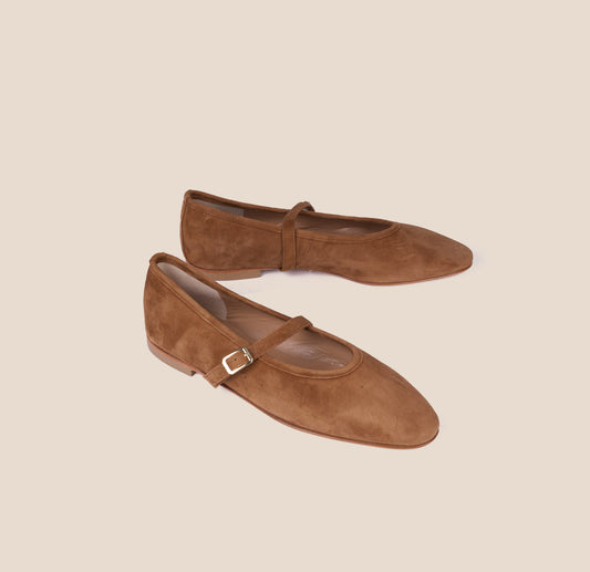 Cori - Amaretto Suede