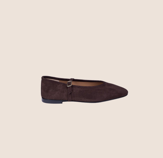 Cori - Chocolate Suede