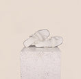 Load image into Gallery viewer, Cortina White Leather Sandals
