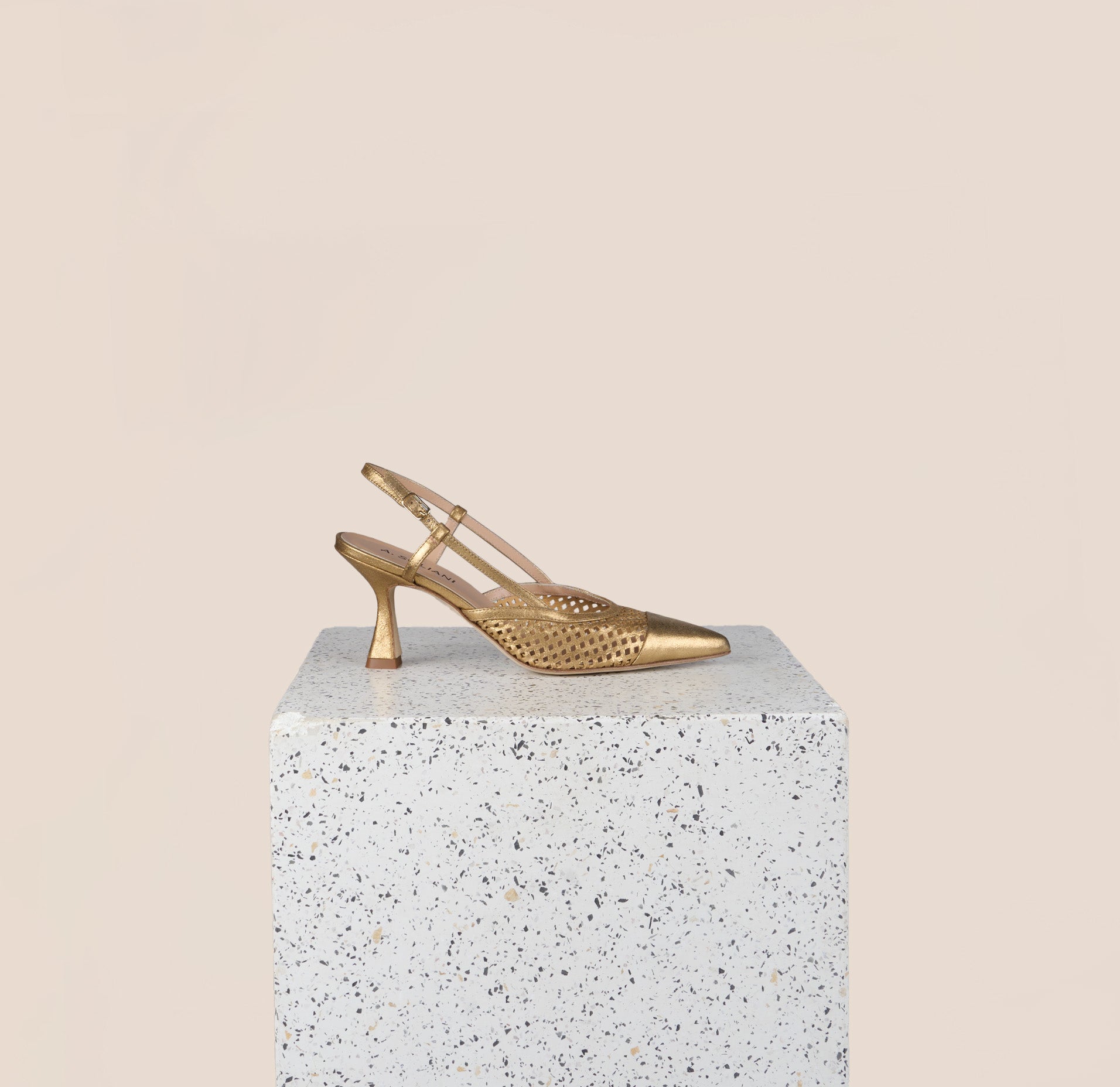 Emma - Perforated Gold Foil