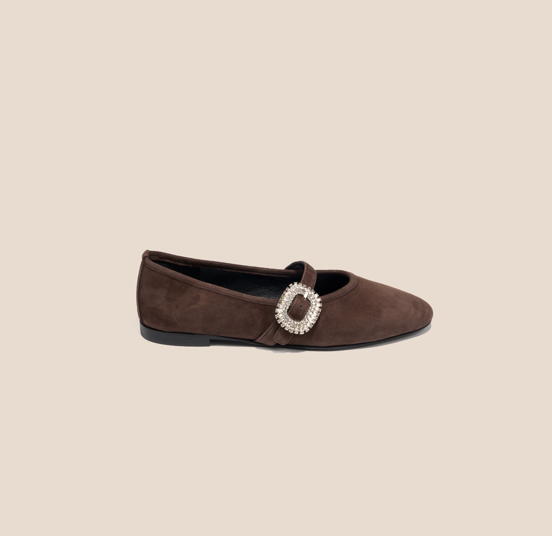 Gemma - Chocolate Suede