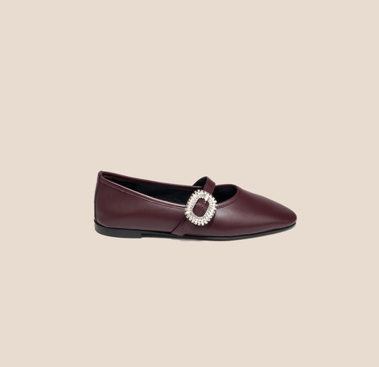 Gemma - Wine Leather